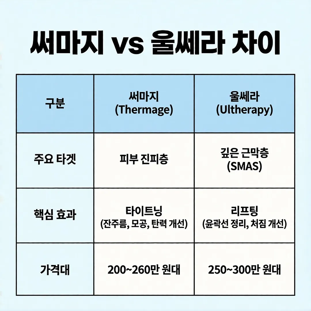 써마지 울쎄라 차이-1.webp