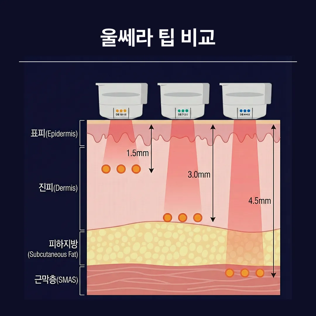 울쎄라 팁 비교.webp